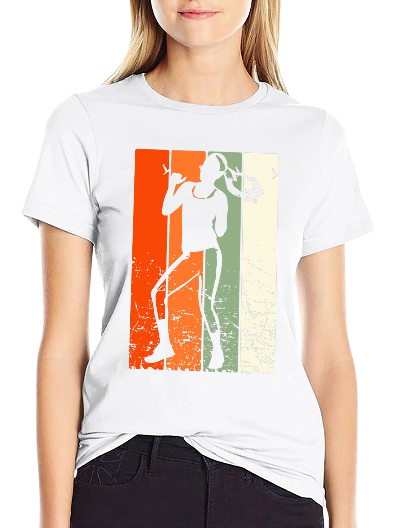 Retro Tennis Player T-Shirt