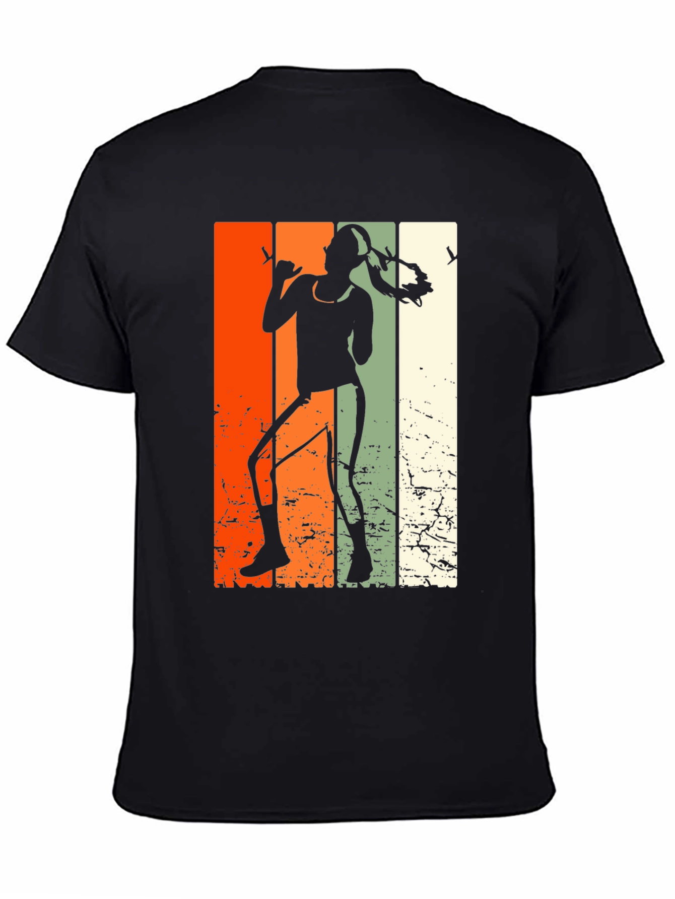 Retro Tennis Player T-Shirt