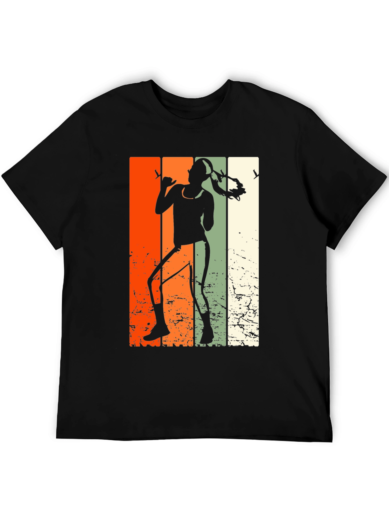 Retro Tennis Player T-Shirt