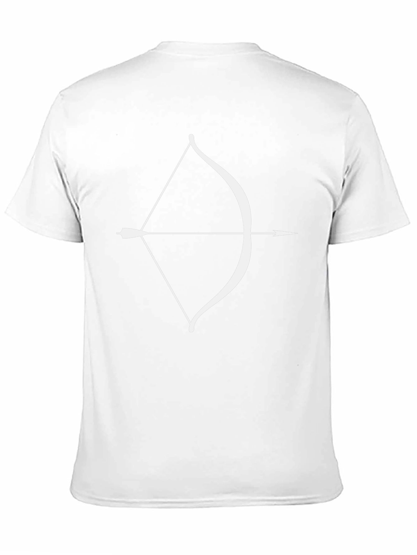 Archers Tee: Bow & Arrow Graphic Black T-Shirt