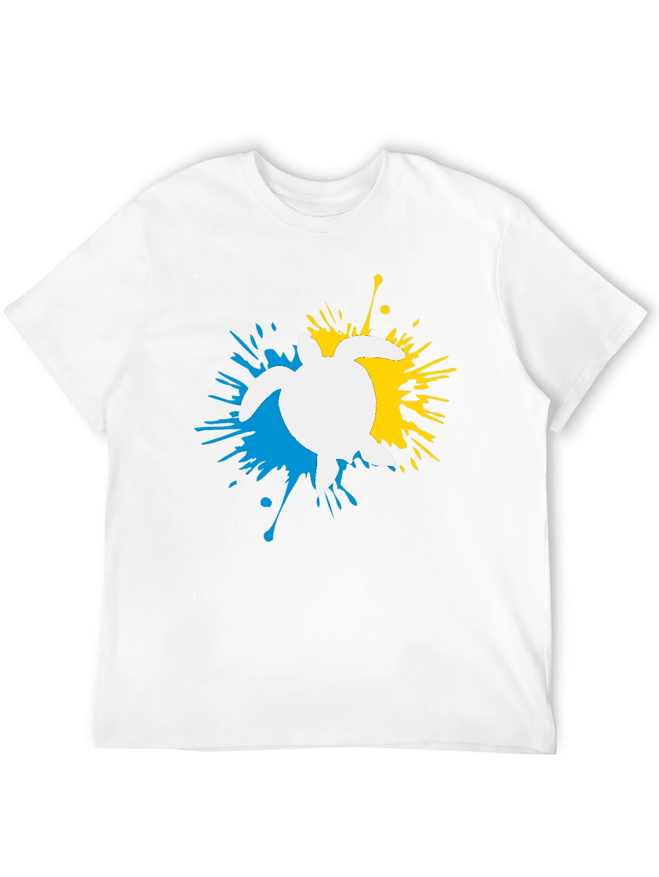 Turtle Splash Black Graphic Tee