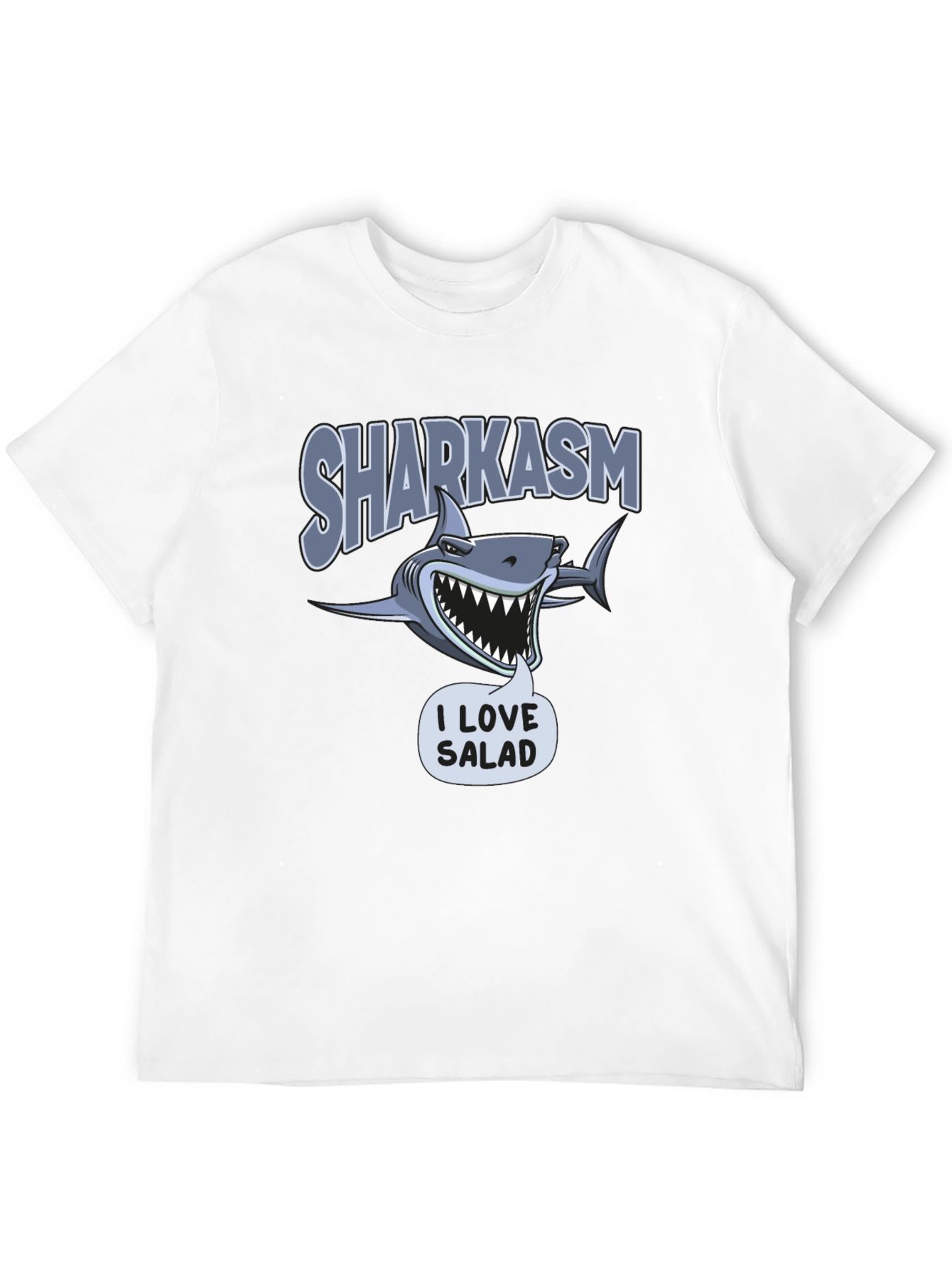Sharkasm I Love Salad T-Shirt