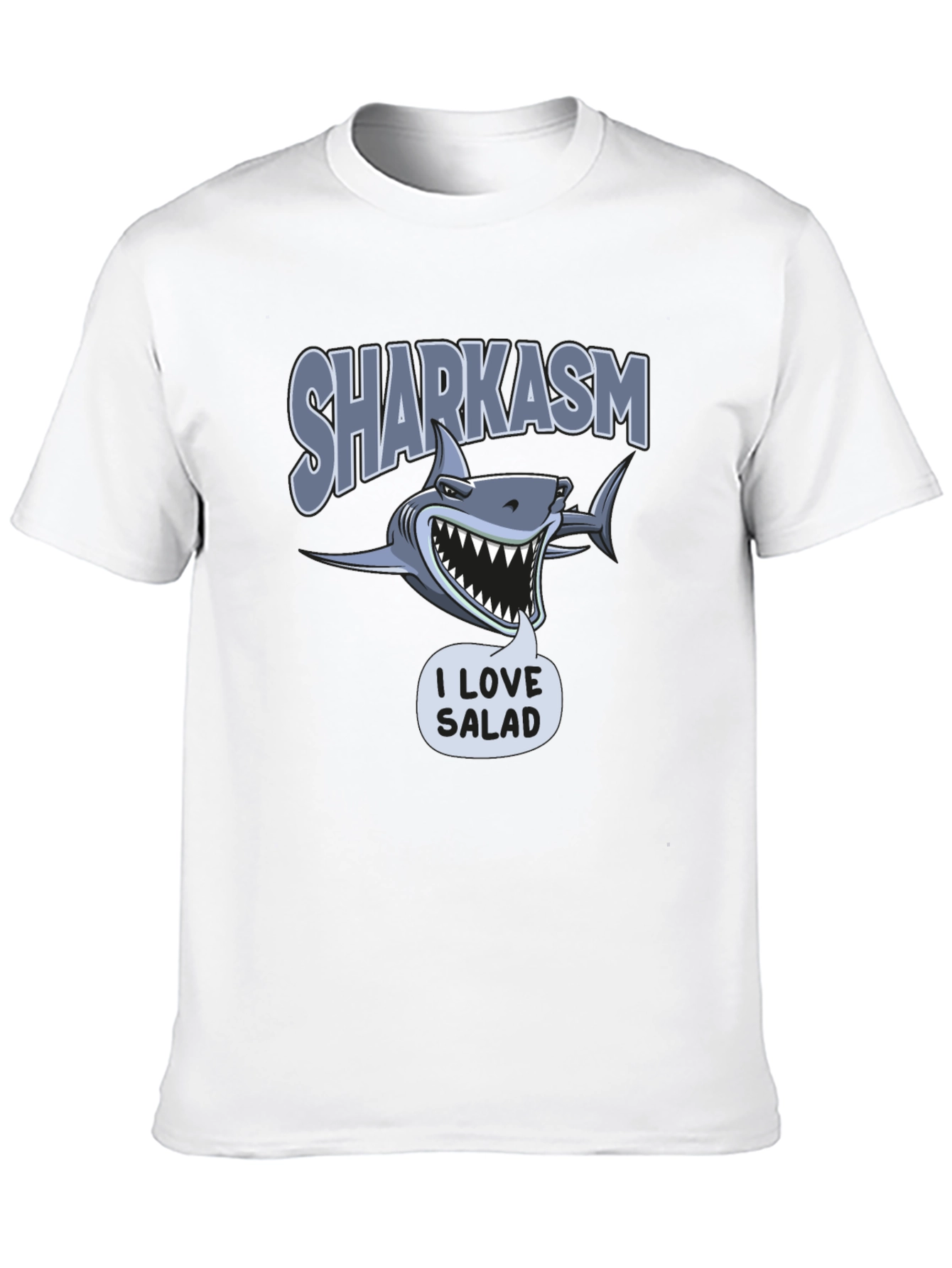 Sharkasm I Love Salad T-Shirt