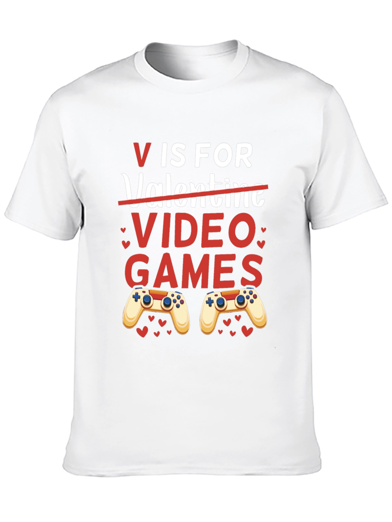 V is for Video Games T-Shirt