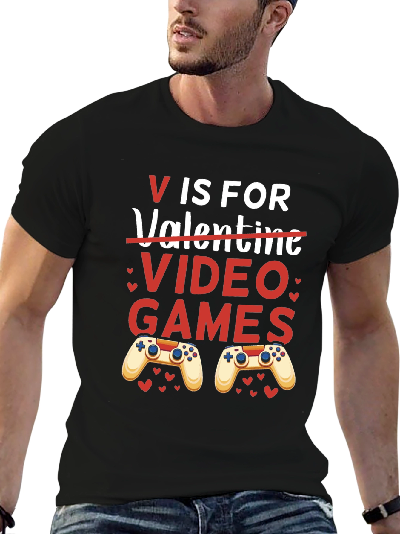 V is for Video Games T-Shirt