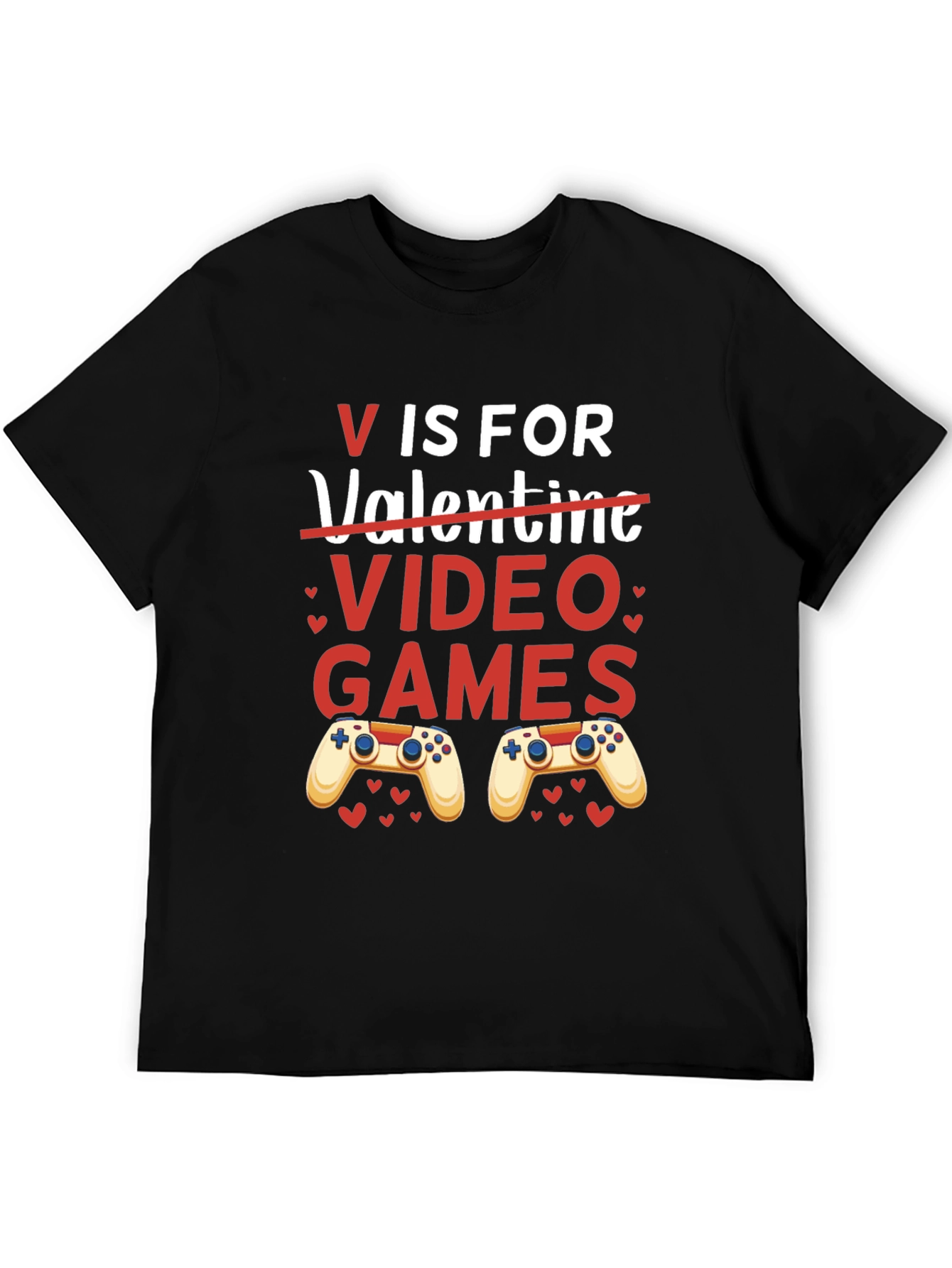 V is for Video Games T-Shirt