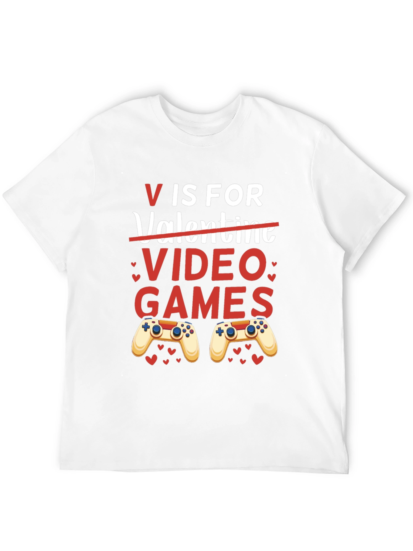 V is for Video Games T-Shirt