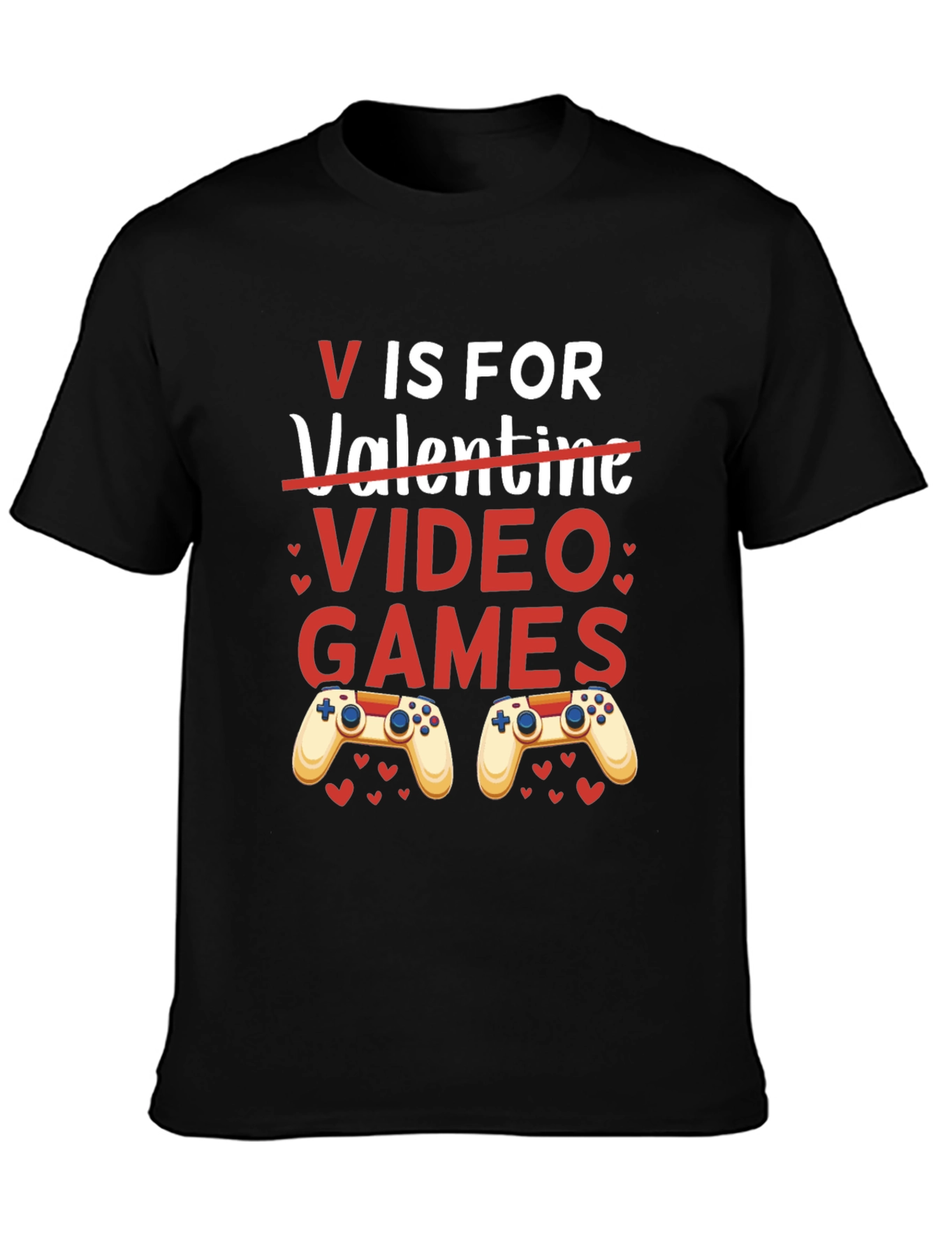 V is for Video Games T-Shirt