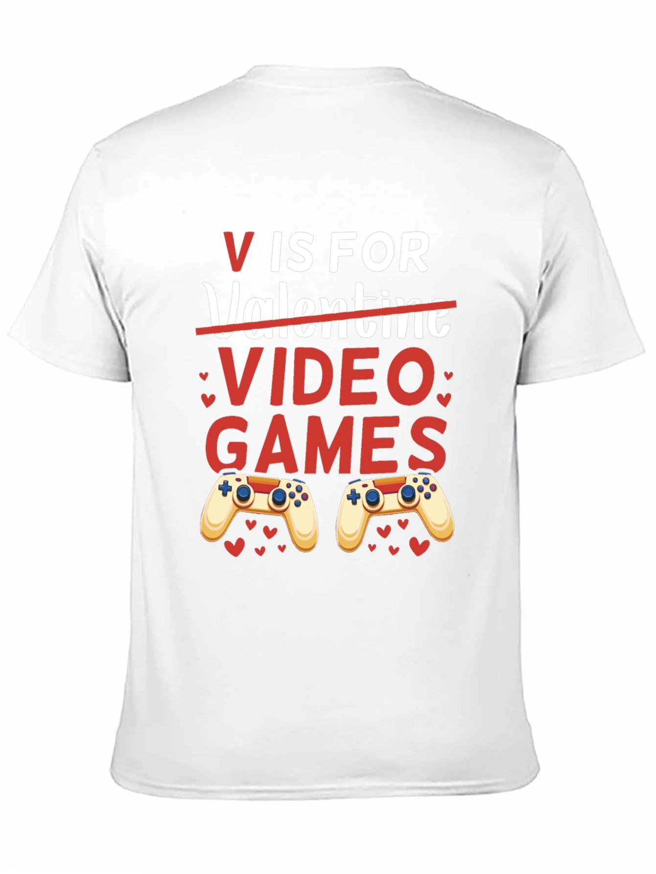 V is for Video Games T-Shirt