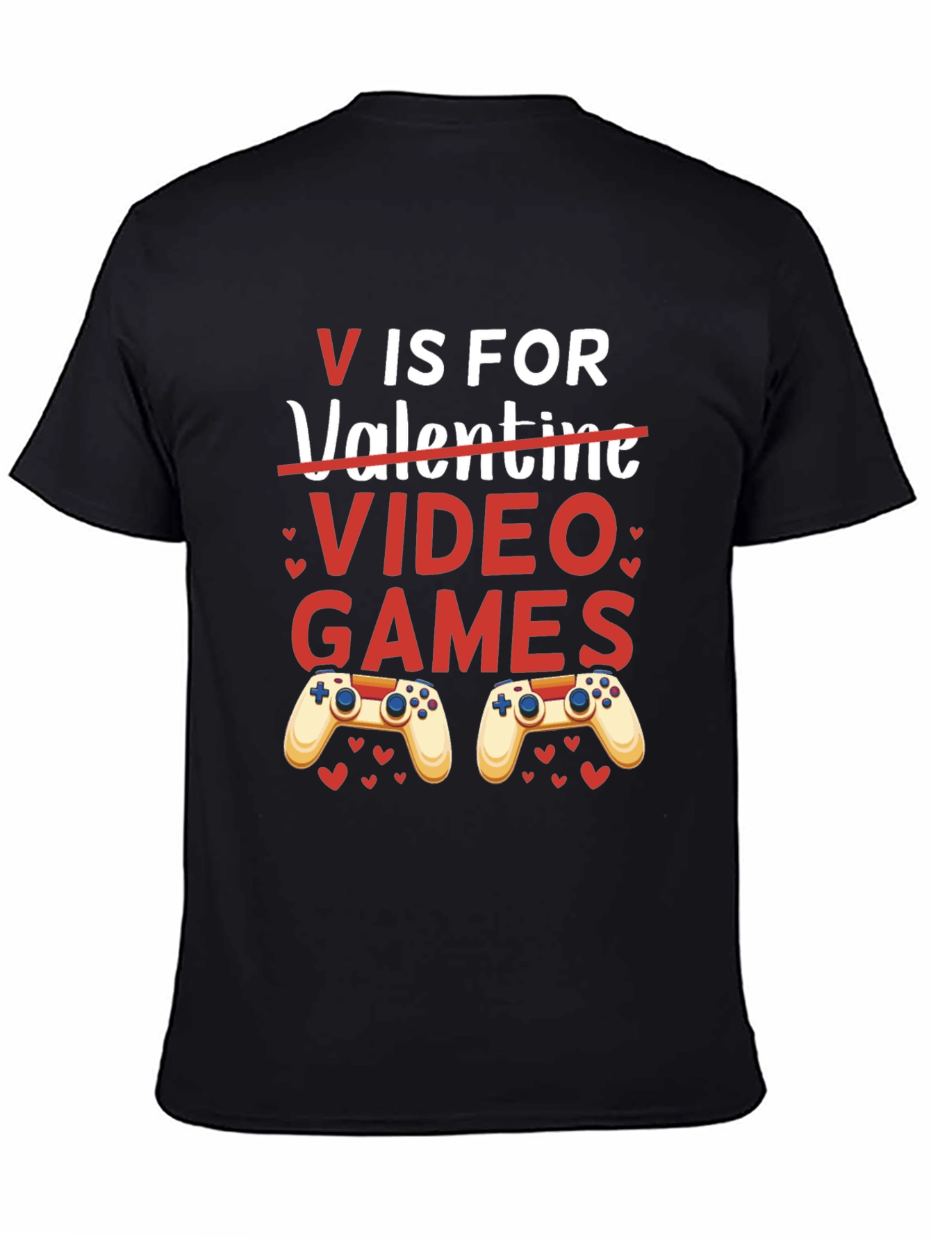 V is for Video Games T-Shirt