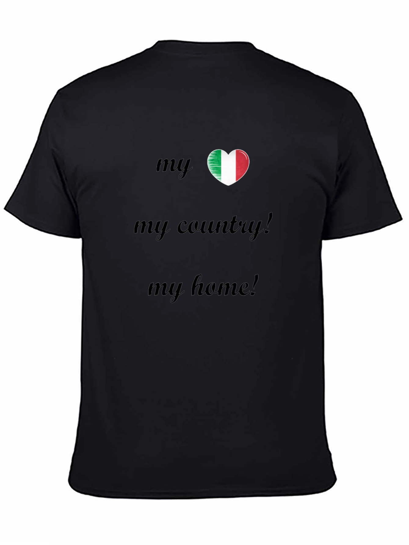 Italian Pride T-Shirt - My Country My Home