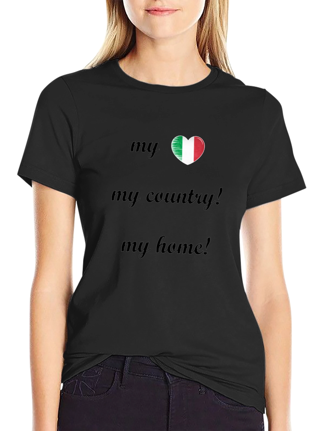 Italian Pride T-Shirt - My Country My Home