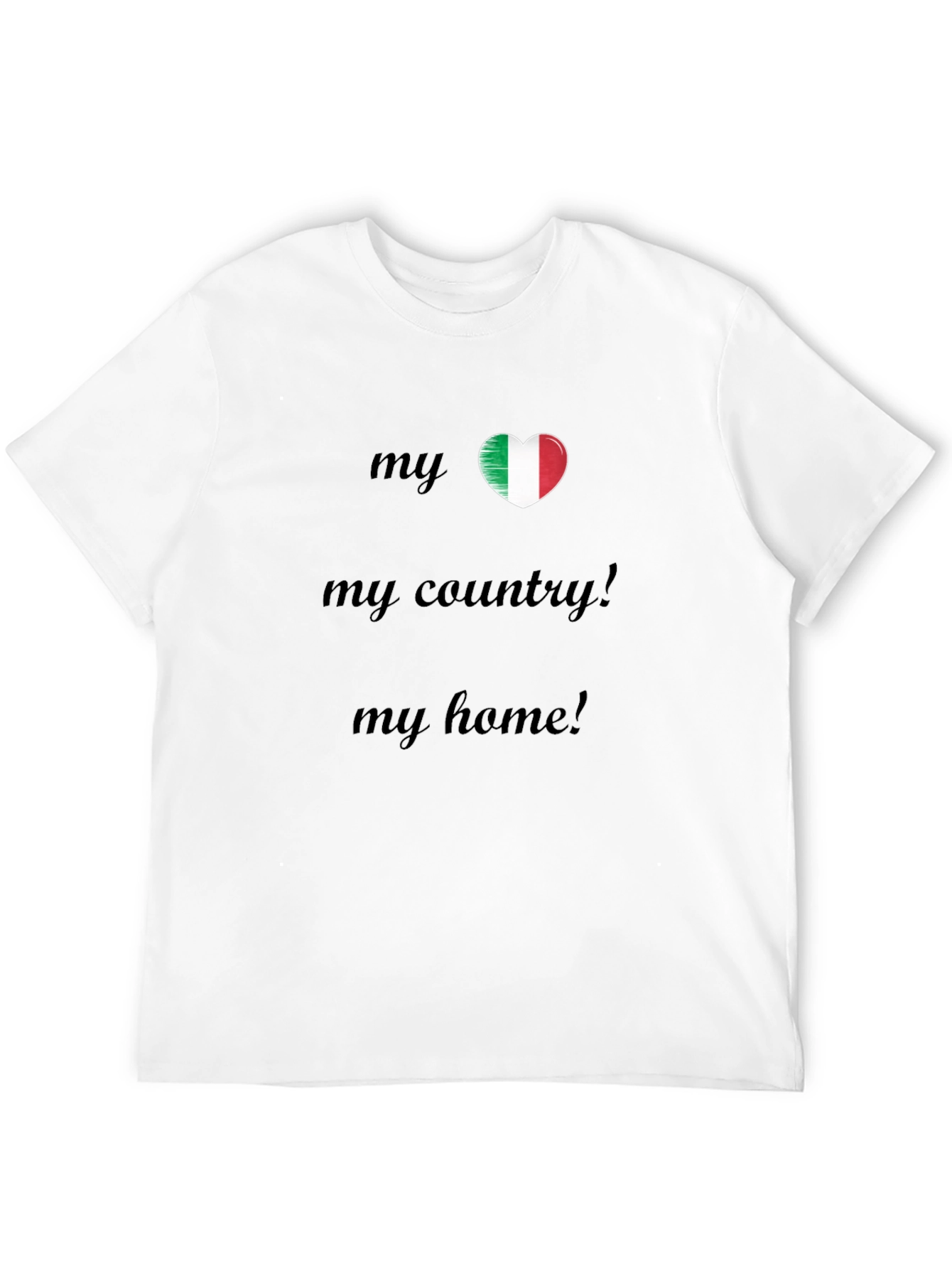 Italian Pride T-Shirt - My Country My Home