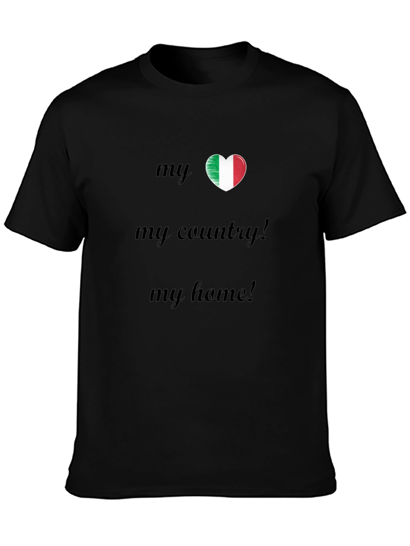 Italian Pride T-Shirt - My Country My Home