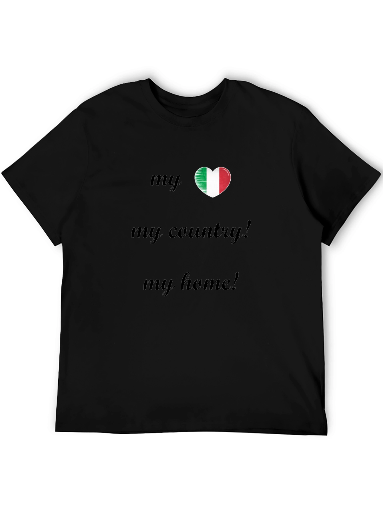 Italian Pride T-Shirt - My Country My Home