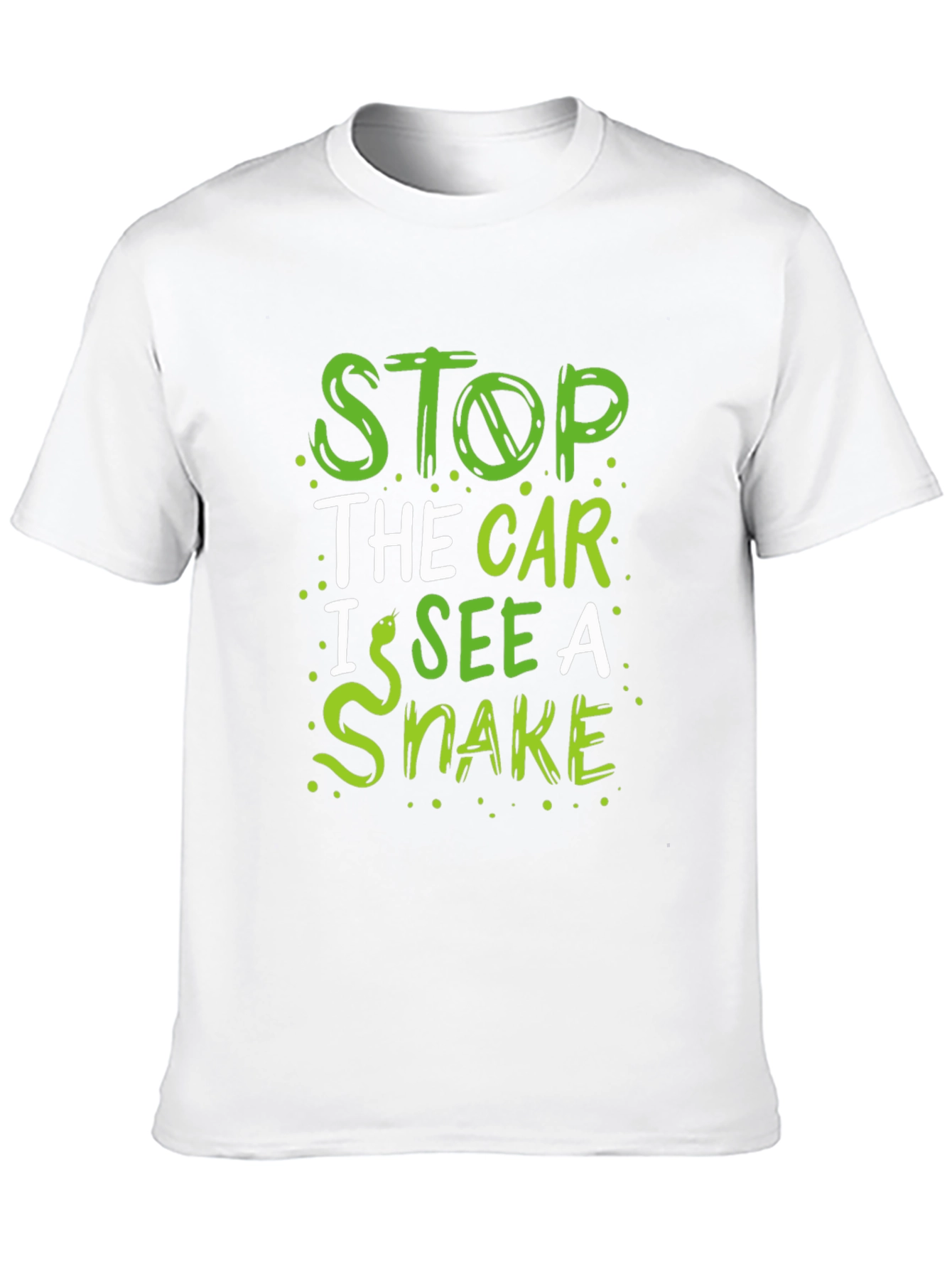 Stop The Car I See a Snake Funny T-Shirt