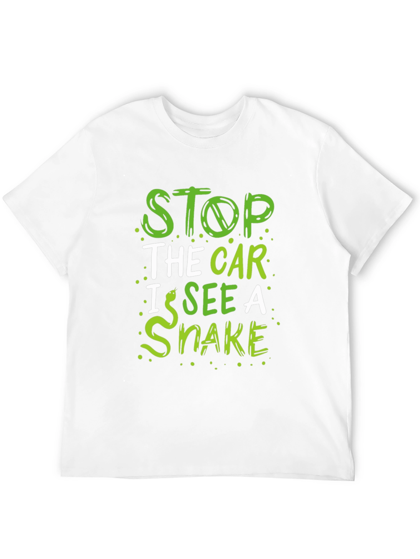 Stop The Car I See a Snake Funny T-Shirt