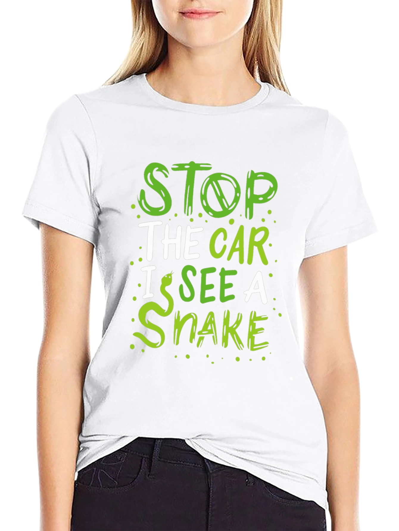 Stop The Car I See a Snake Funny T-Shirt