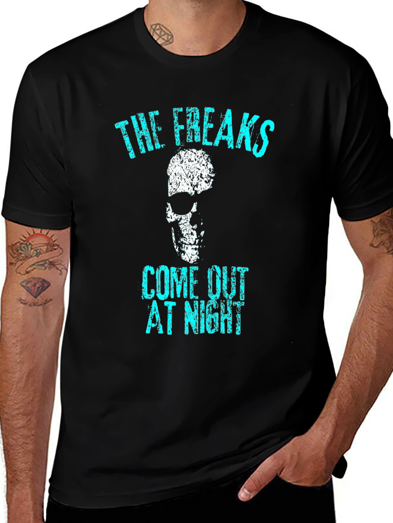 The Freaks Come Out at Night Graphic T-Shirt