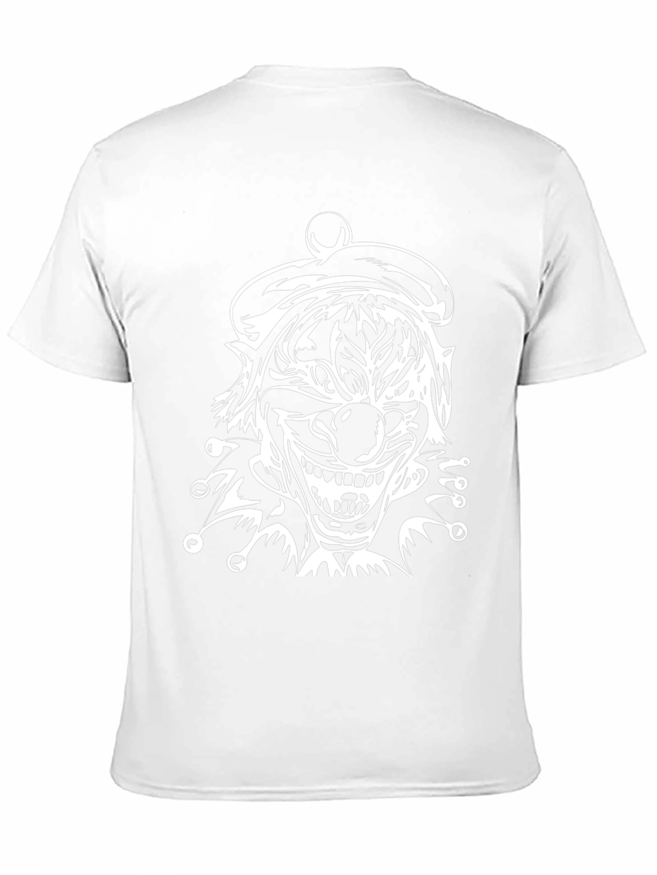Creepy Clown Graphic T-Shirt - Black
