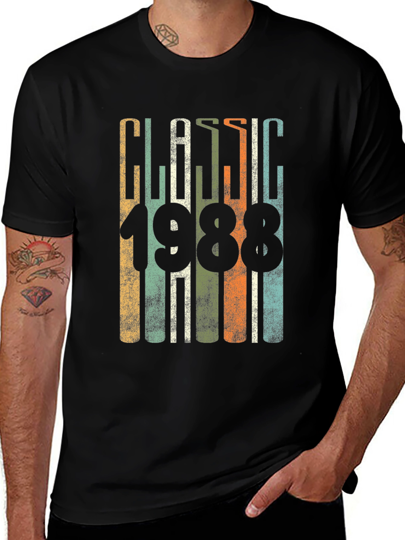 Classic 1988 Retro Style Graphic T-Shirt
