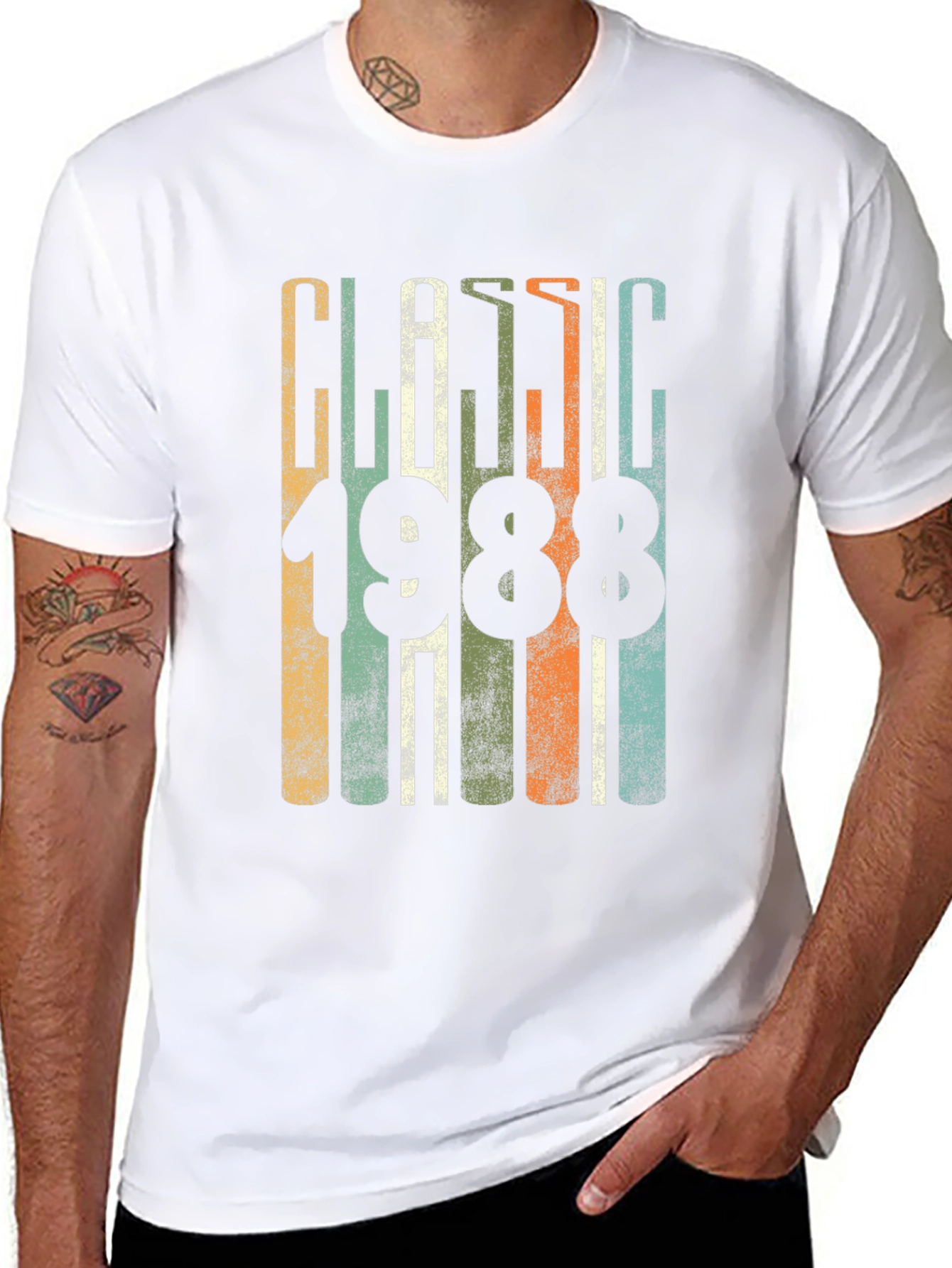 Classic 1988 Retro Style Graphic T-Shirt