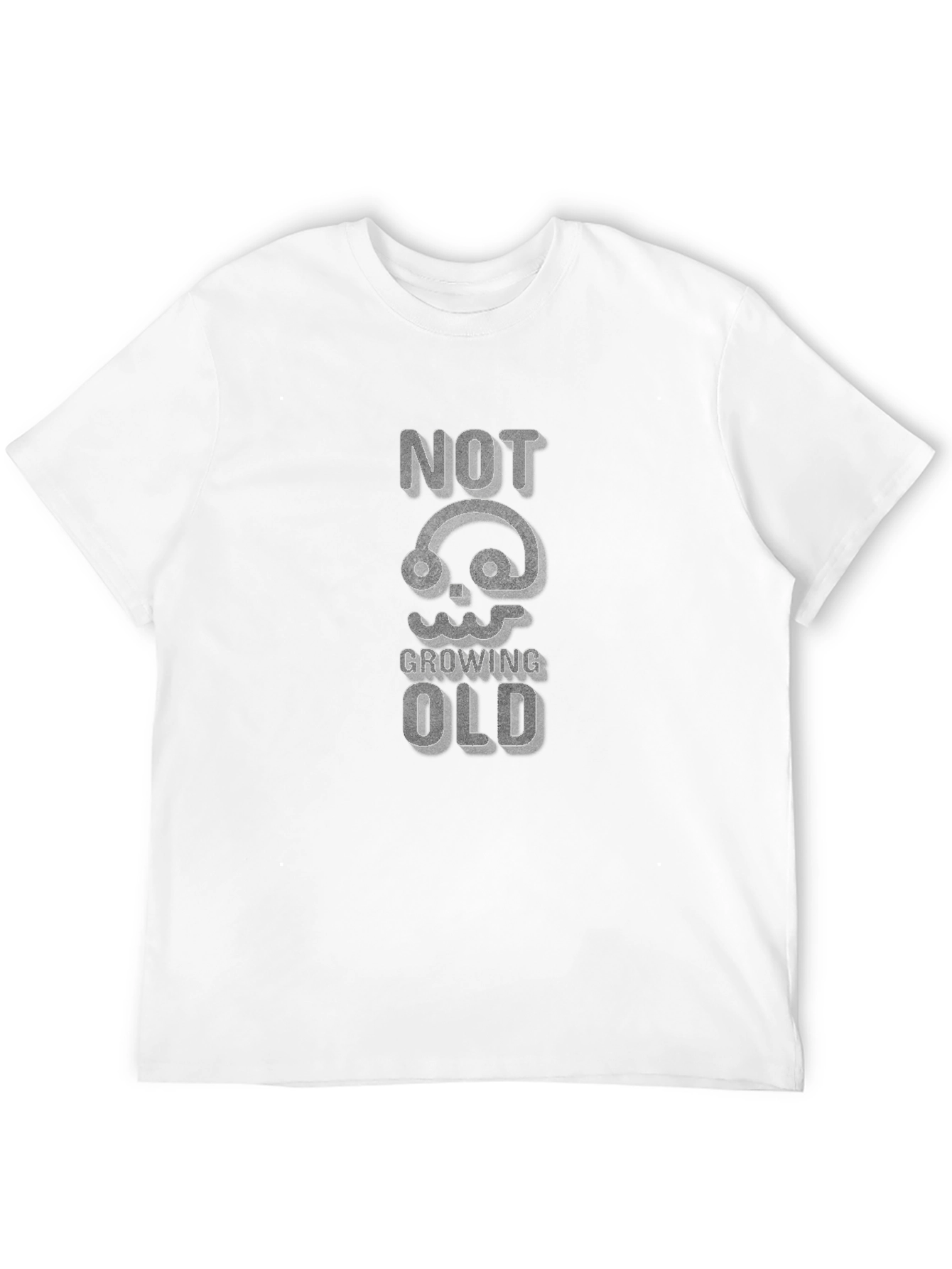Not Growing Old Graphic Tee - Black