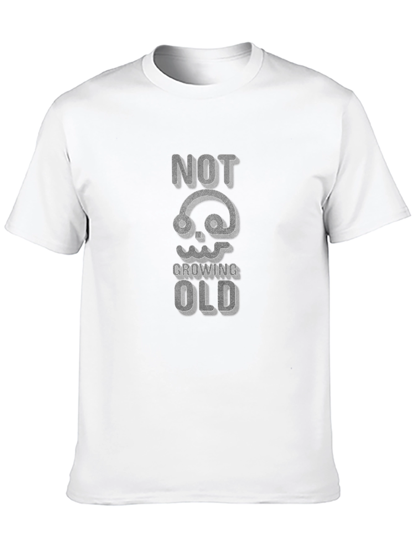 Not Growing Old Graphic Tee - Black