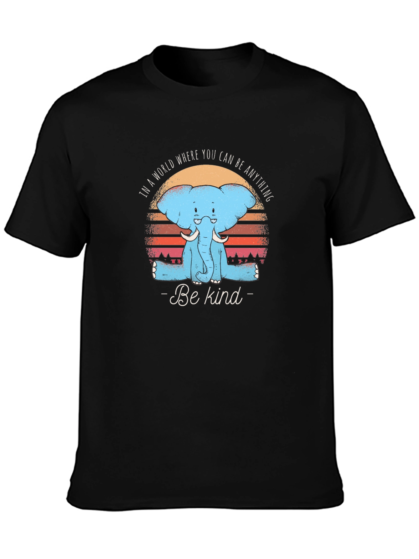 Be Kind Elephant Graphic Tee