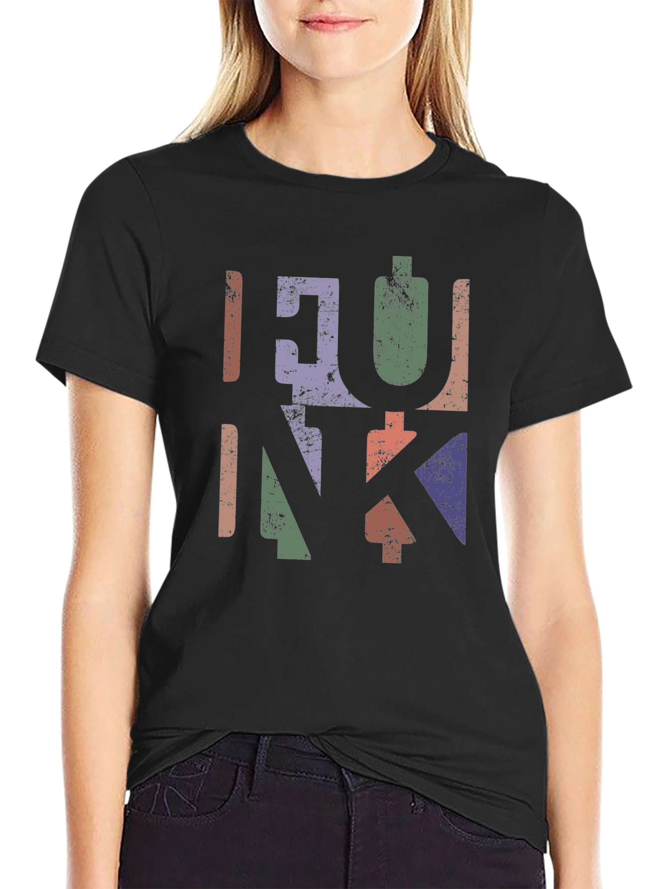 Funky INK Black Graphic Tee