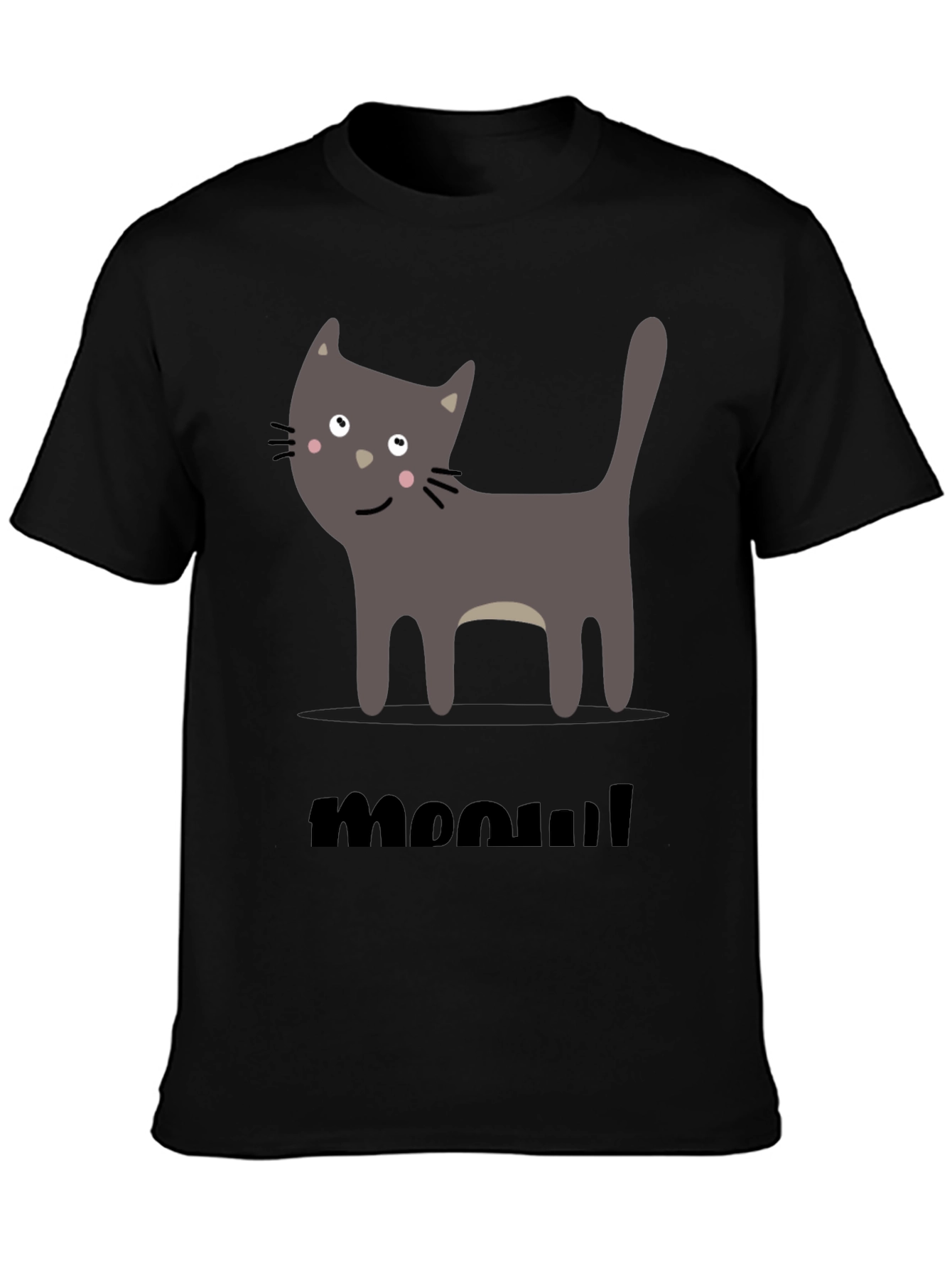 Cute Cartoon Cat T-Shirt