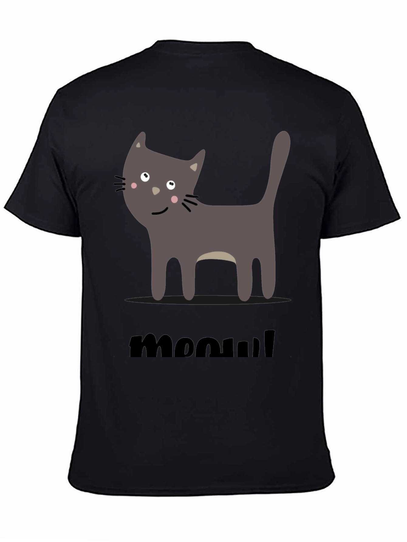 Cute Cartoon Cat T-Shirt