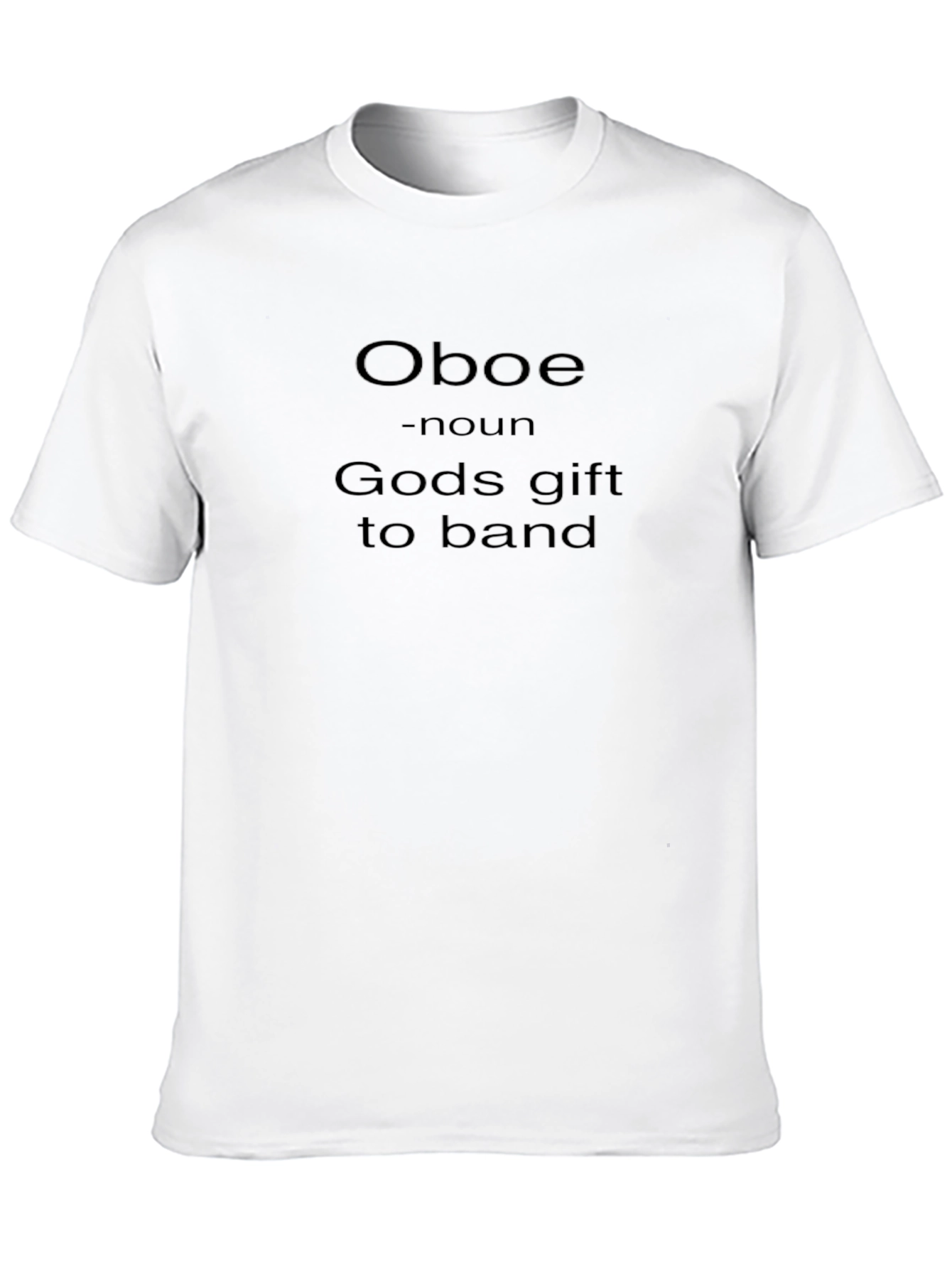 Oboe Definition Black T-Shirt - Musician Gift