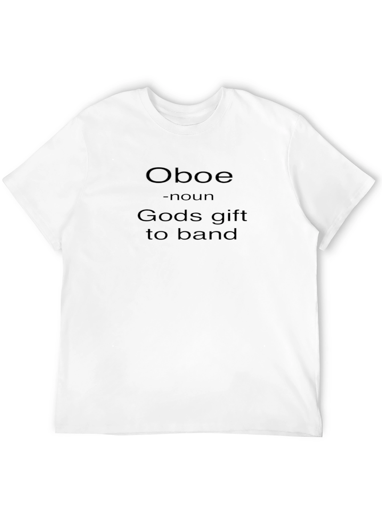 Oboe Definition Black T-Shirt - Musician Gift