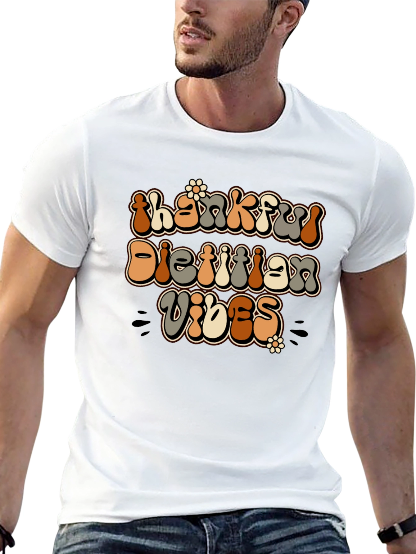 Thankful Dietitian Vibes Graphic Tee