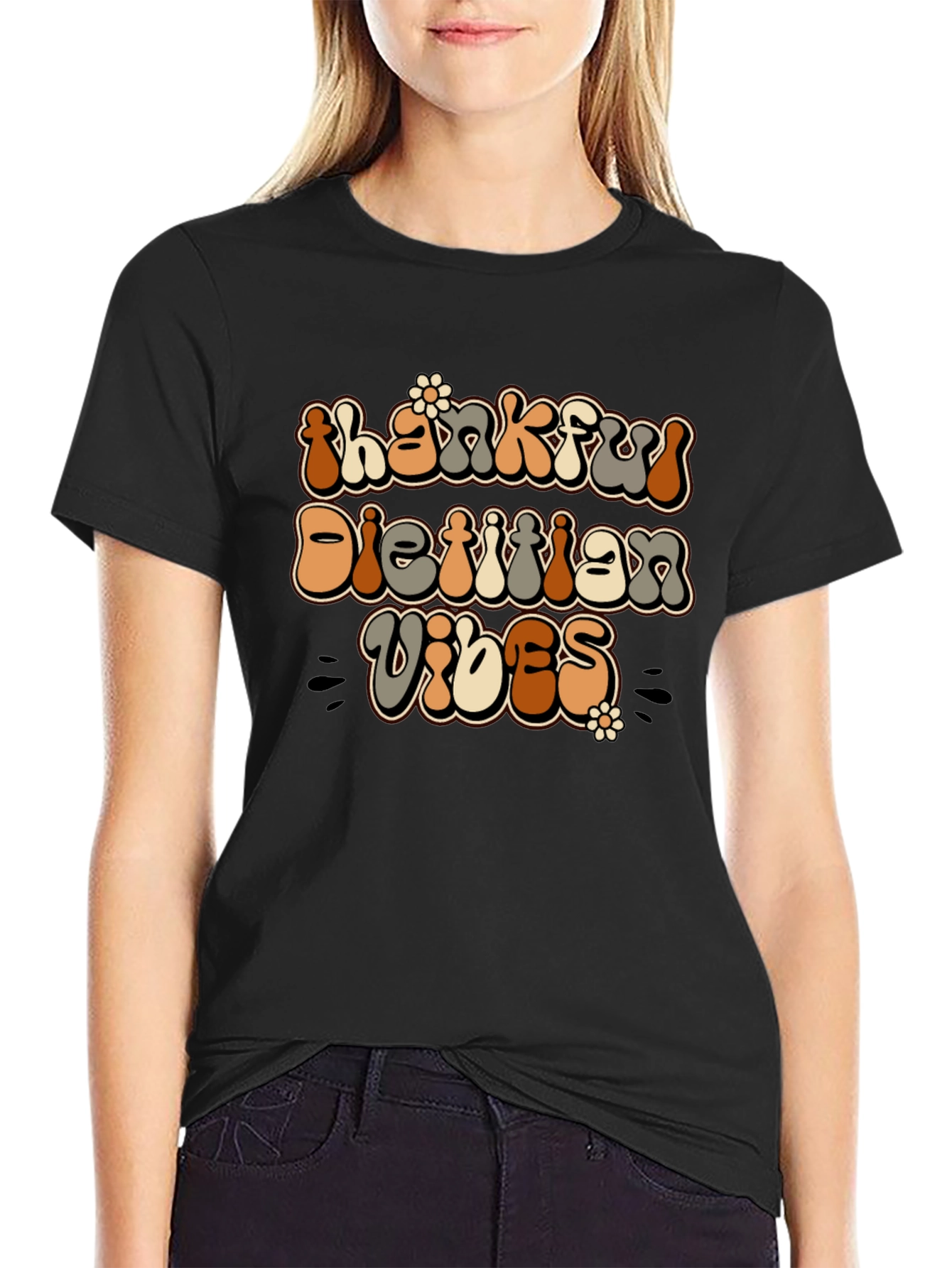 Thankful Dietitian Vibes Graphic Tee