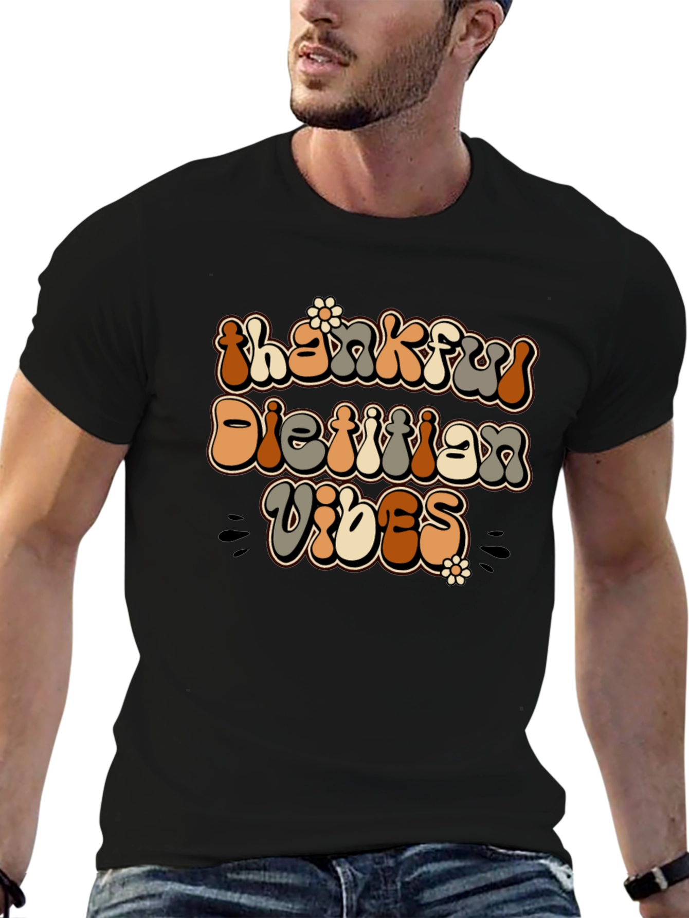 Thankful Dietitian Vibes Graphic Tee