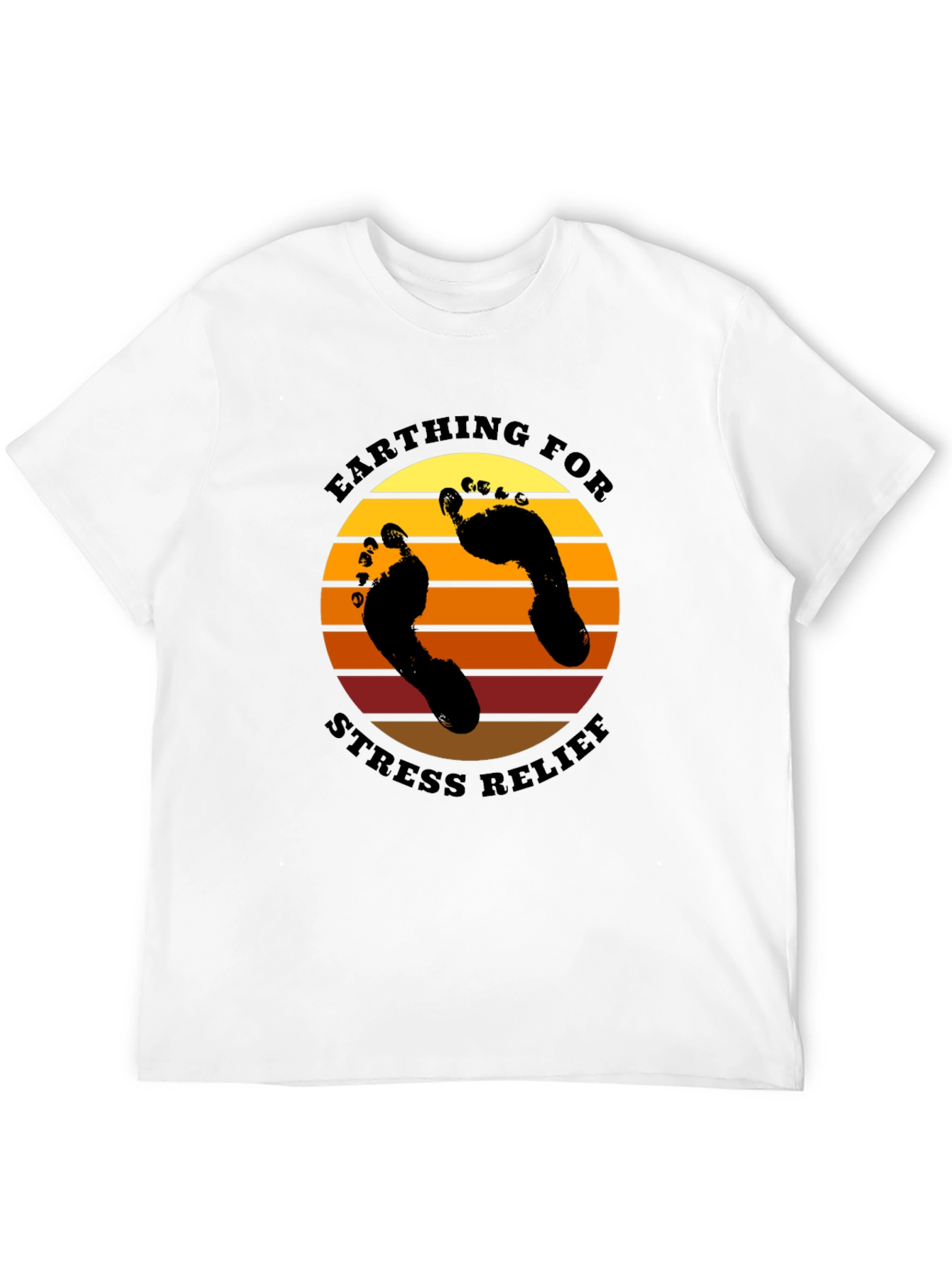 Earthing For Stress Relief Graphic Tee