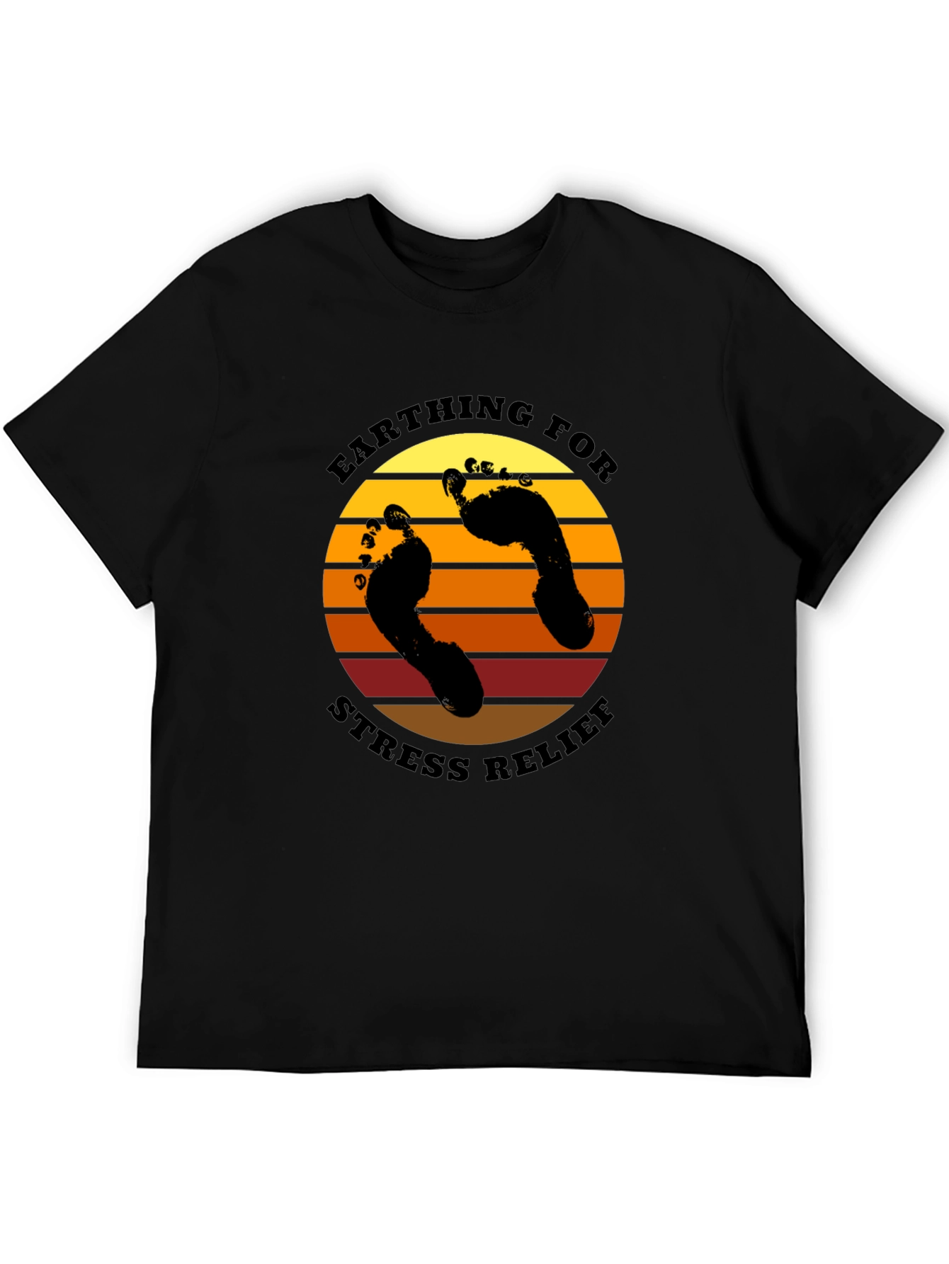 Earthing For Stress Relief Graphic Tee