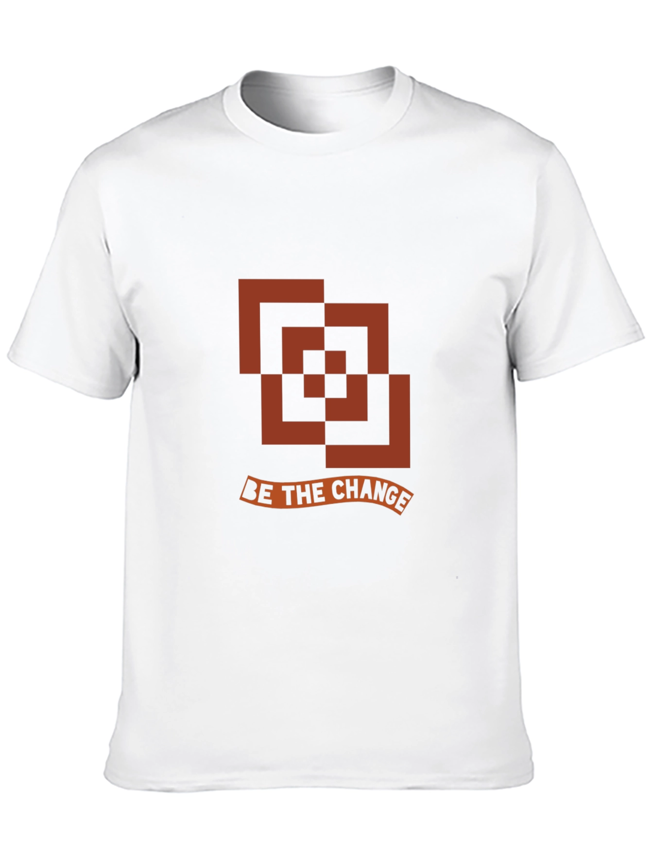 Be the Change Graphic Tee - Modern Design