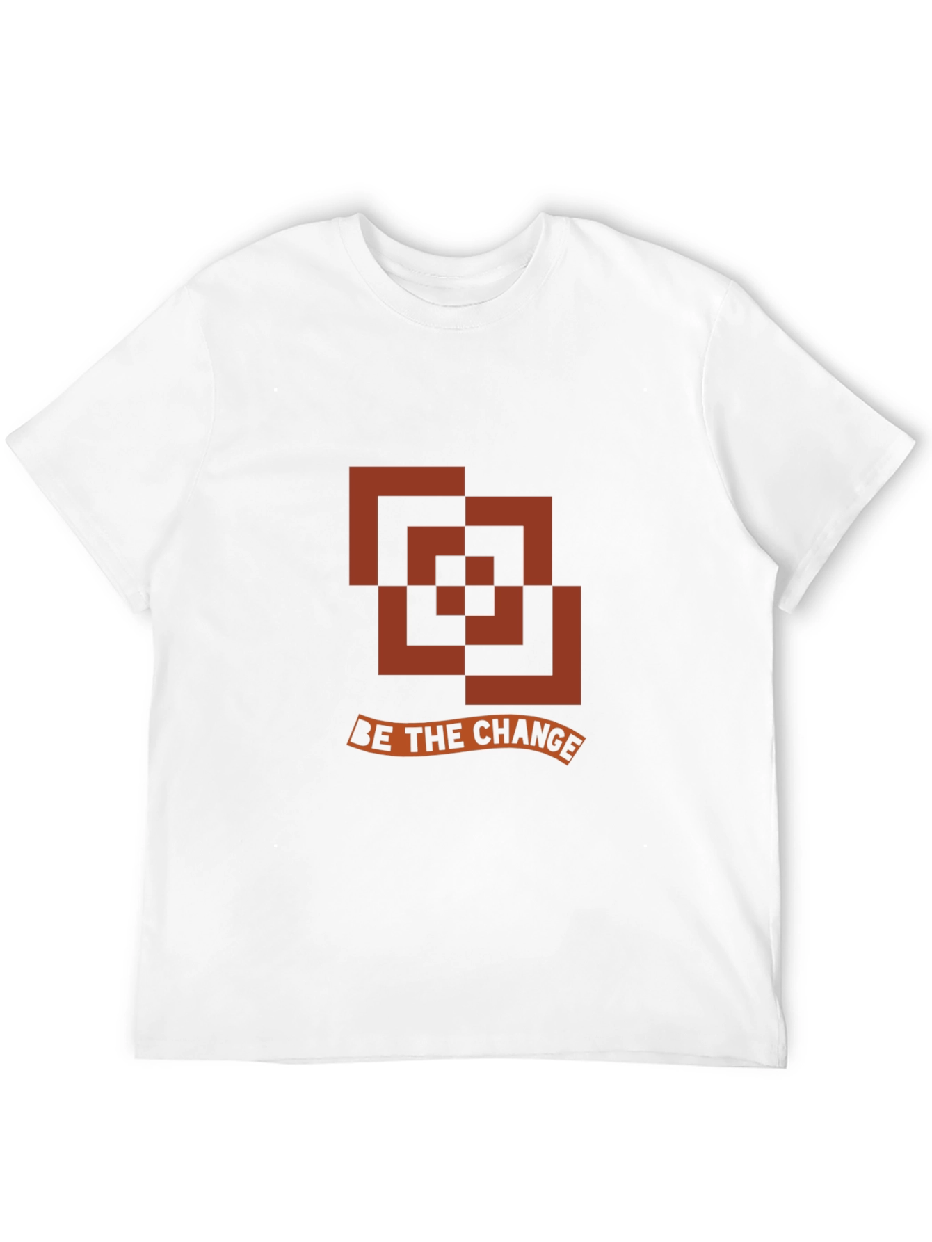 Be the Change Graphic Tee - Modern Design