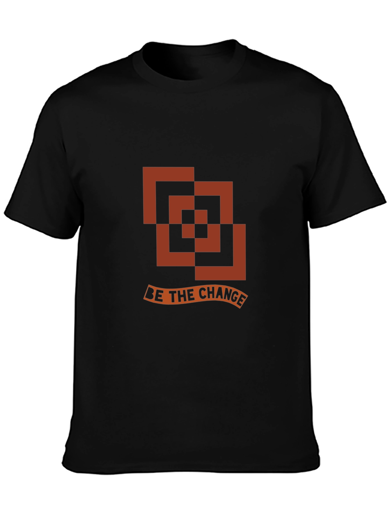 Be the Change Graphic Tee - Modern Design