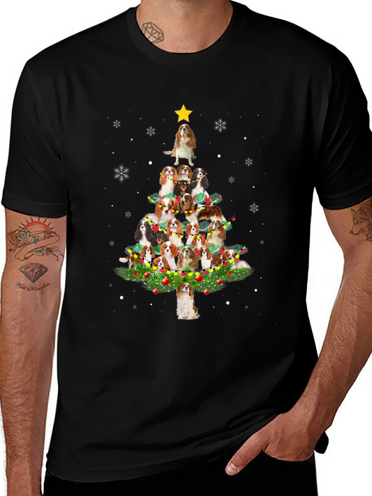 Cavalier Christmas Tree T-Shirt