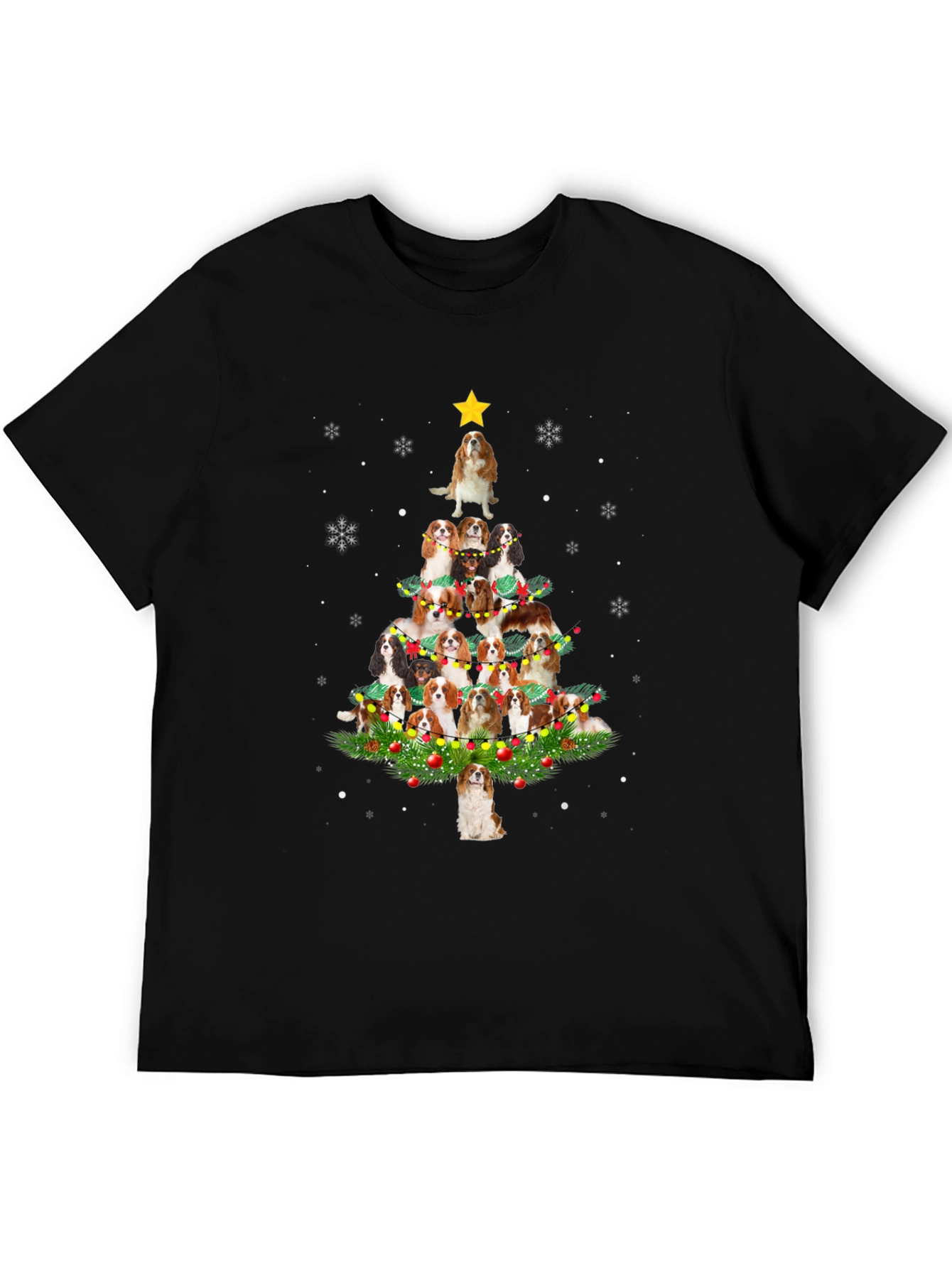 Cavalier Christmas Tree T-Shirt