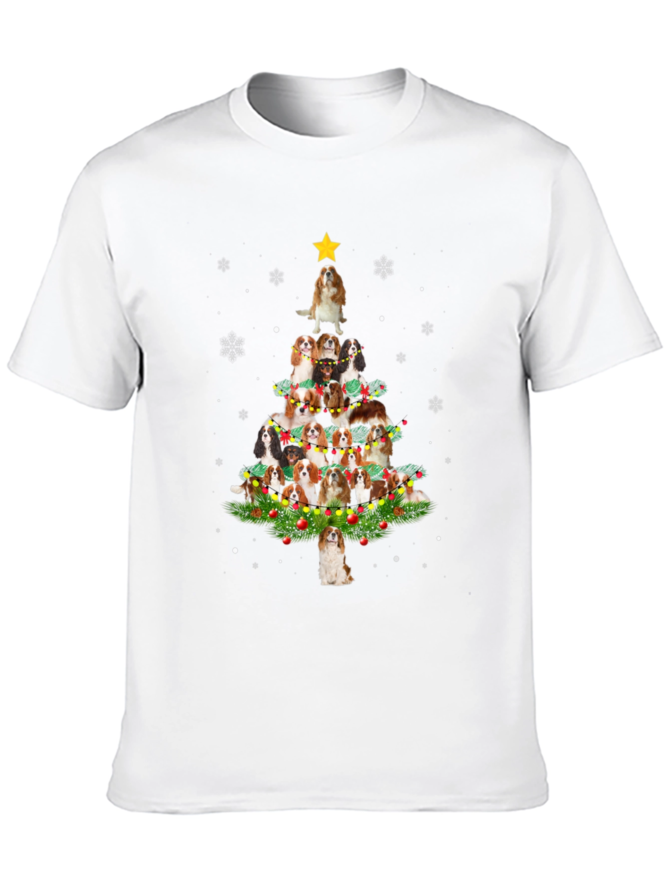 Cavalier Christmas Tree T-Shirt