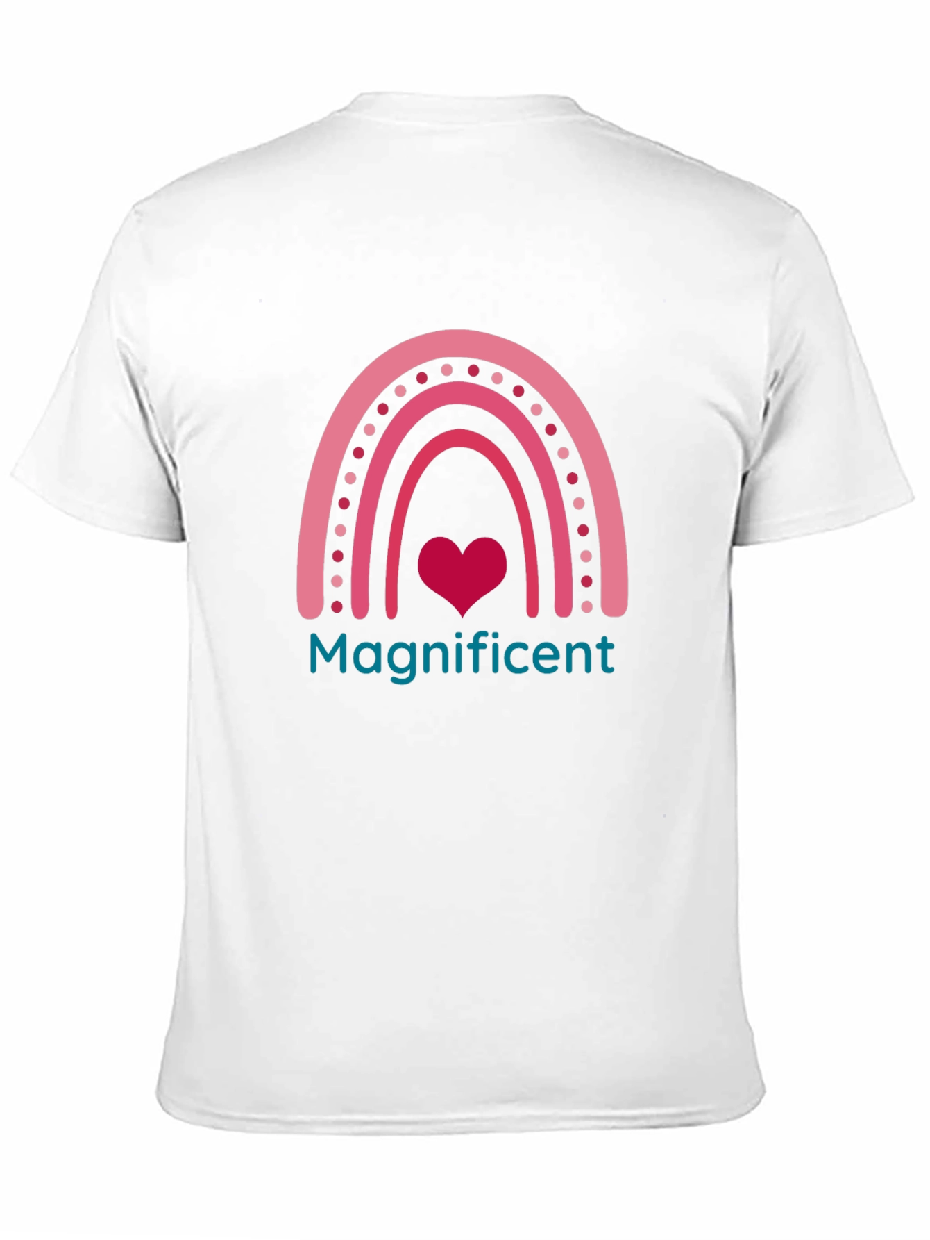 Magnificent Heart Rainbow Graphic Tee