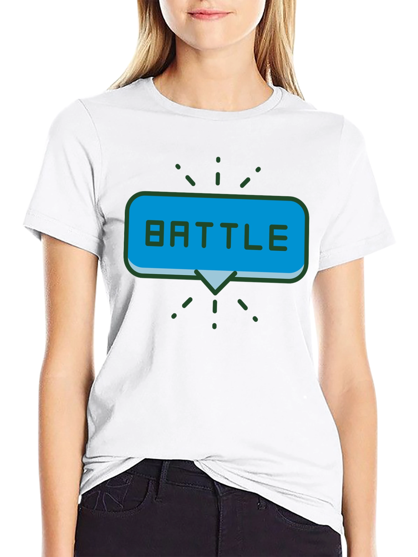 Battle Graphic T-Shirt - Gamer Style