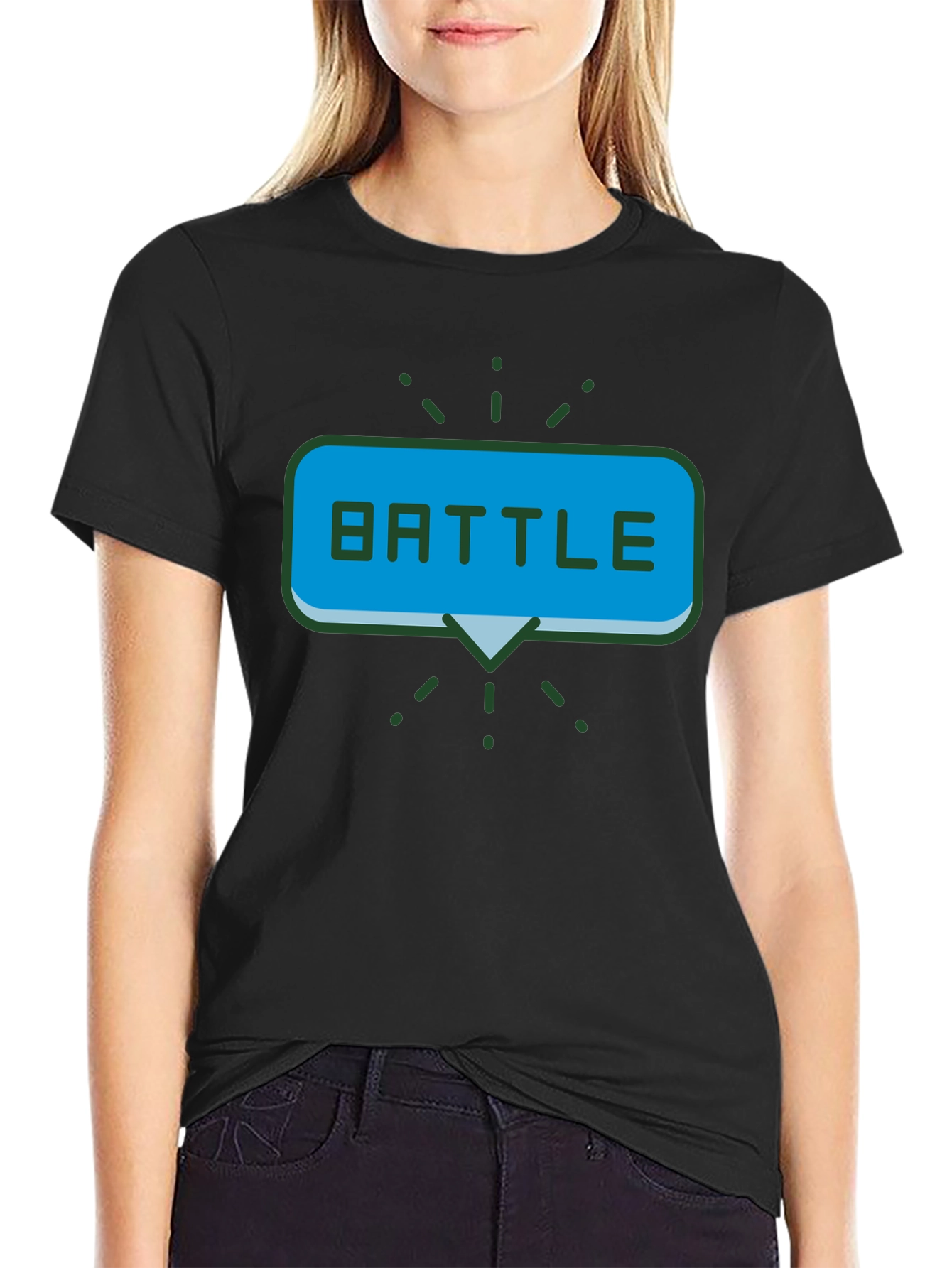 Battle Graphic T-Shirt - Gamer Style