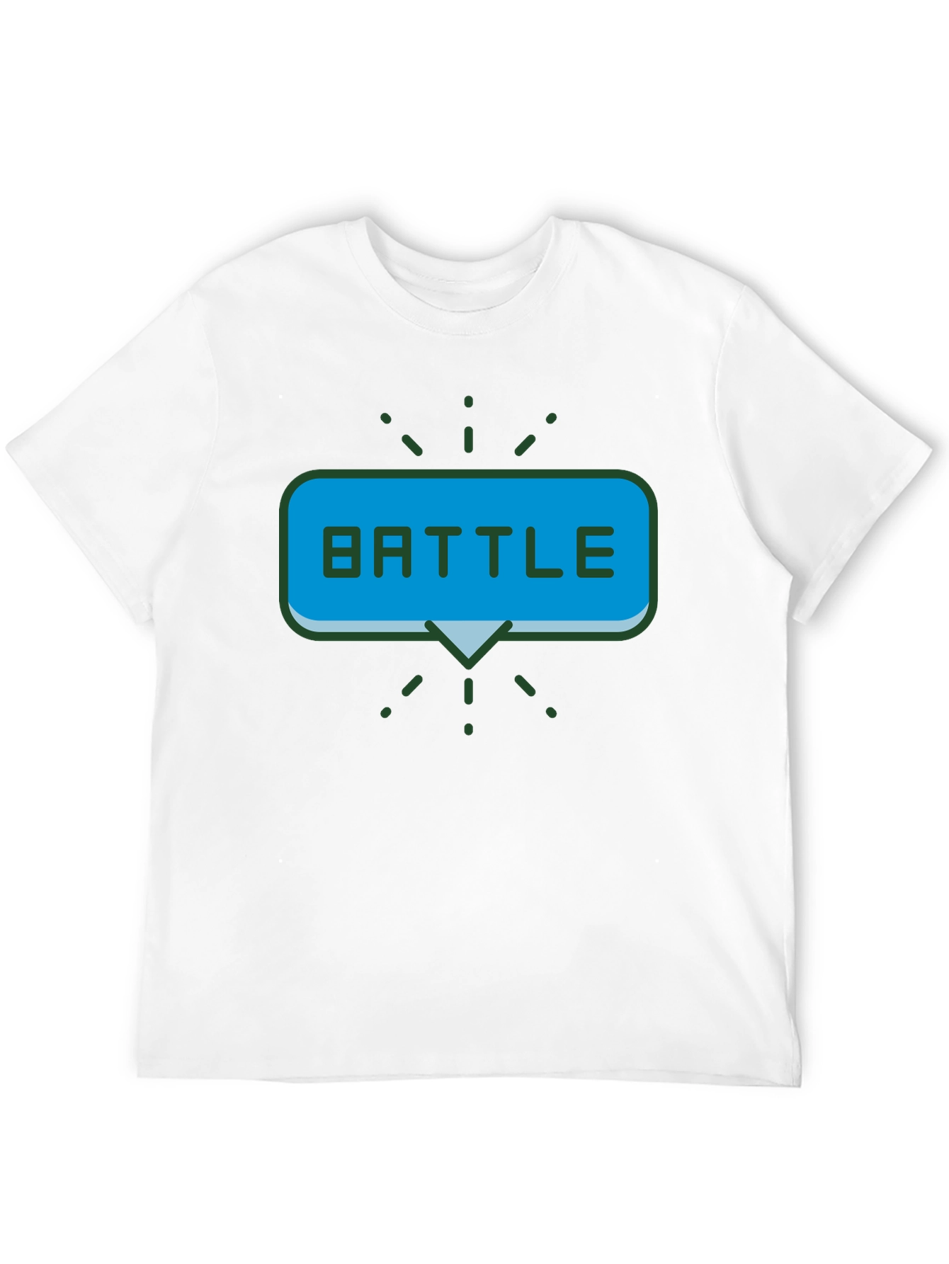 Battle Graphic T-Shirt - Gamer Style