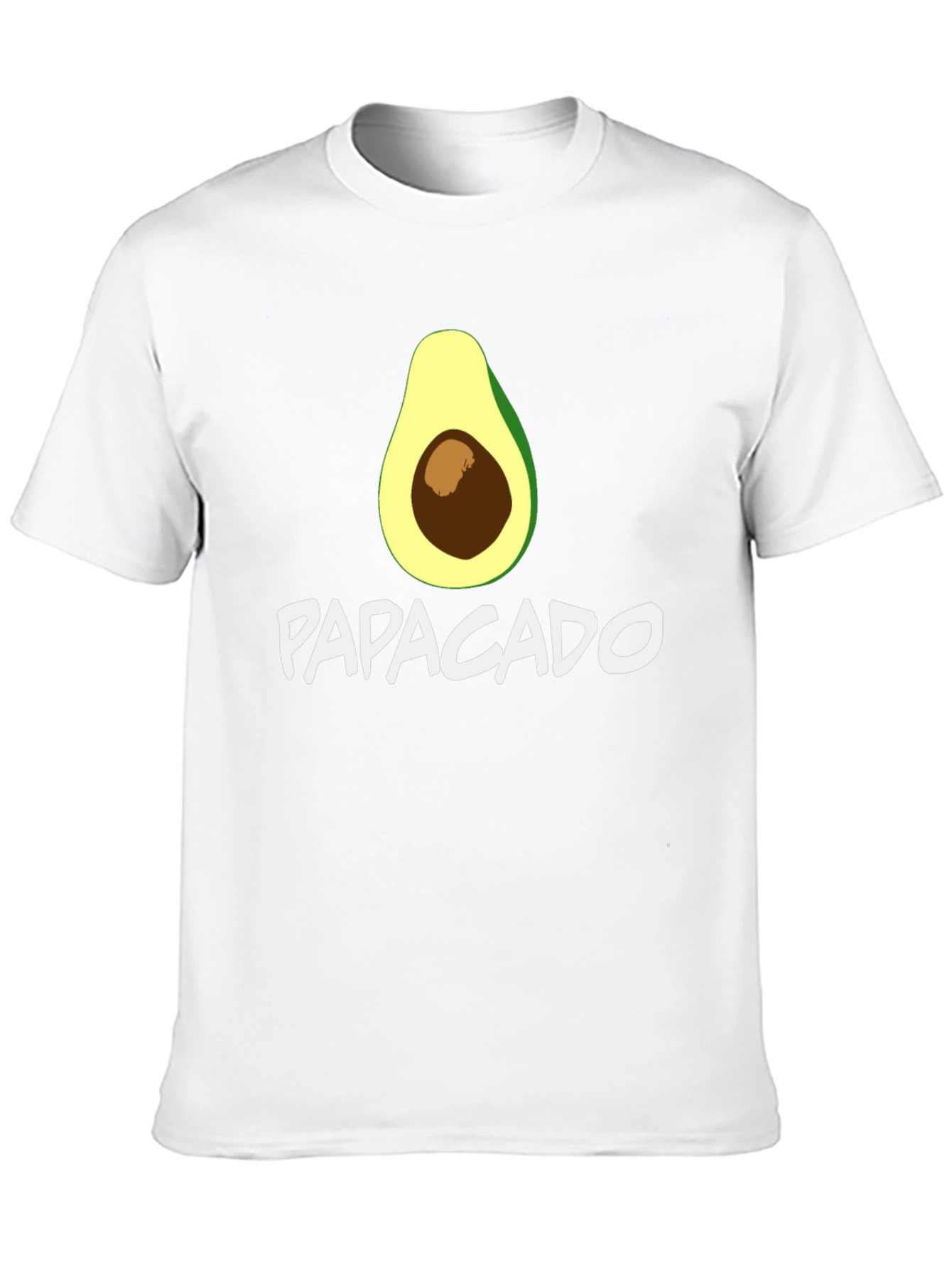 Papacado Graphic T-Shirt - Funny Avocado Dad Tee